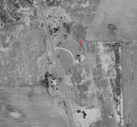 Hilltop Drive-In Theatre - Aerial Photo Of Location (newer photo)